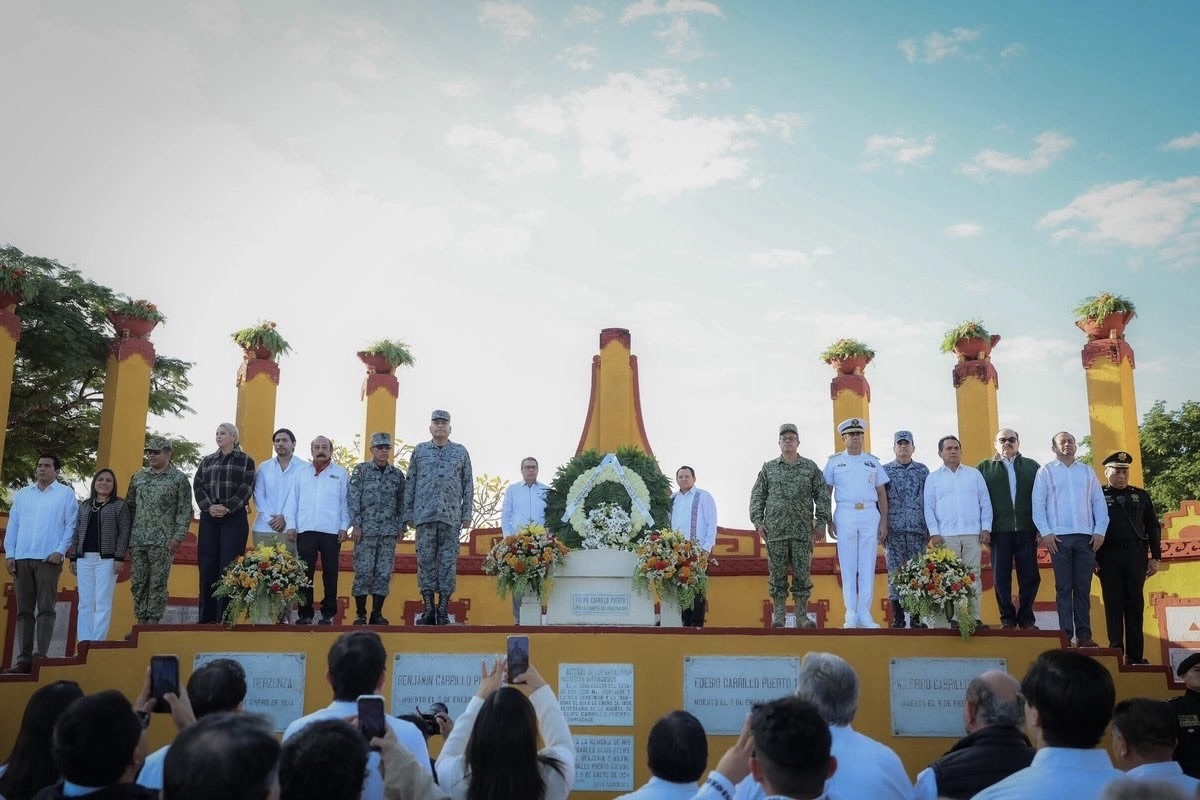 Yucatán Marked 102 Years Since Death of Revolutionary Governor Felipe Carrillo Puerto