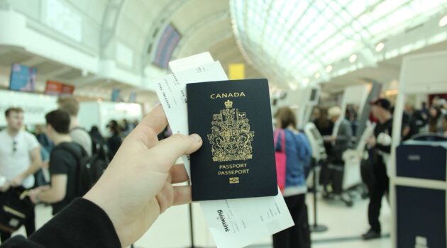 Kylie Anderson passport photo as Canada tops air routes to Mexico
