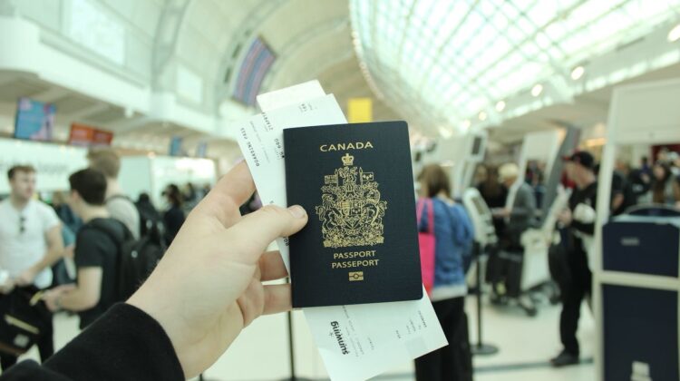 Kylie Anderson passport photo as Canada tops air routes to Mexico